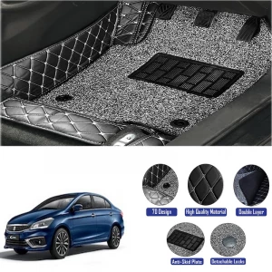 7d-car-floor-mats-black-color-maruti-swift-1st-gen